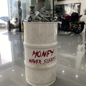 Money barrel Money Never Sleeps