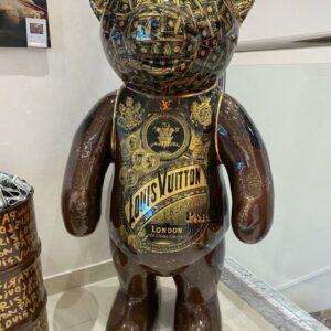 fashion bear LV standing pop art Dubai