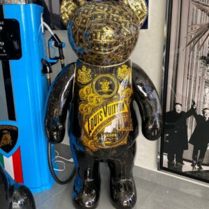 fashion bear lv standing luxury art Dubai